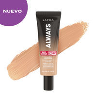 JAFRA Always 24HR Maquillaje de Larga Duración Alta Cobertura *Amplio Espectro FPS 15 / Tono 110 / 30 g