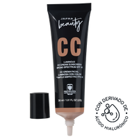 CC Crema Facial Luminosa con Color **Amplio Espectro FPS 30 Light Medium 30 ml