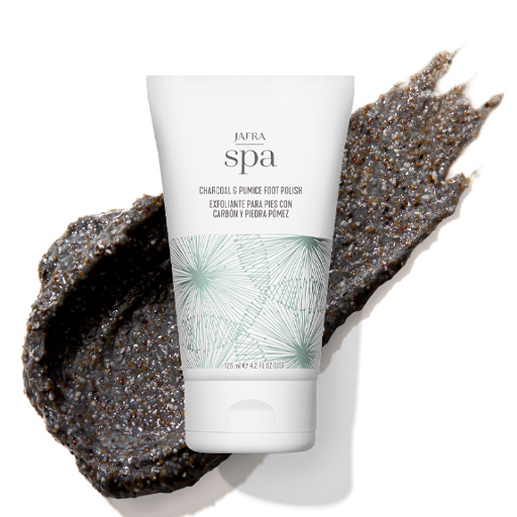 JAFRA SPA Exfoliante para Pies con Carbón y Piedra Pómez 125 ml
