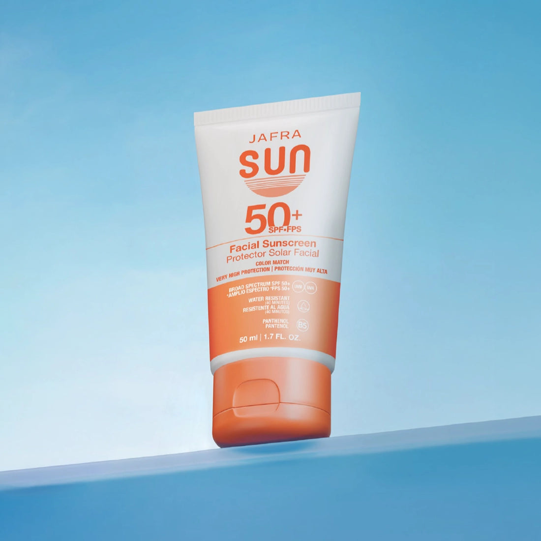 Jafra Sun Protector Solar Facial Con Color *Amplio Espectro *FPS 50+ Protección Muy Alta 50 ml