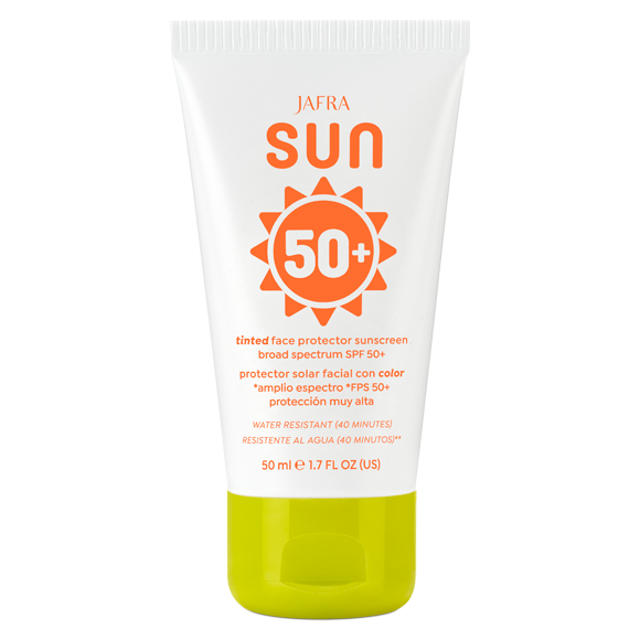 JAFRA SUN Protector Solar Facial con Color *Amplio Espectro *FPS 50+ Protección Muy Alta 50 ml
