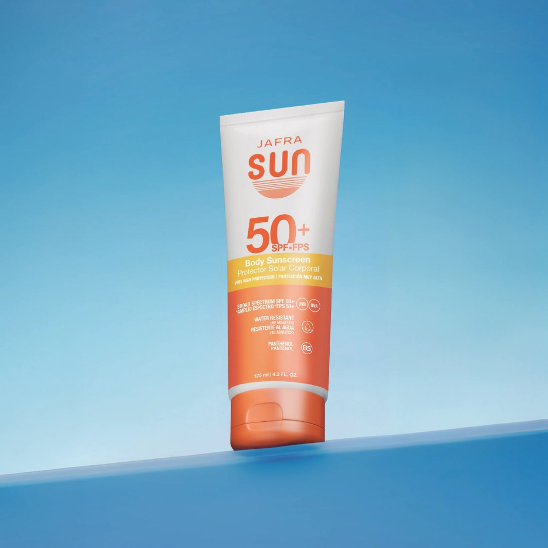 JAFRA SUN Protector Solar para el Cuerpo *Amplio Espectro *FPS 50+ Protección Muy Alta 125 ml