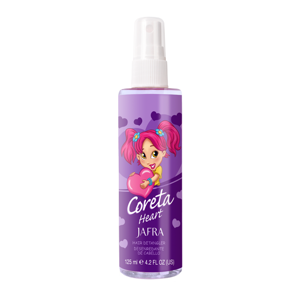 Coreta Heart Desenredante de Cabello 125 ml