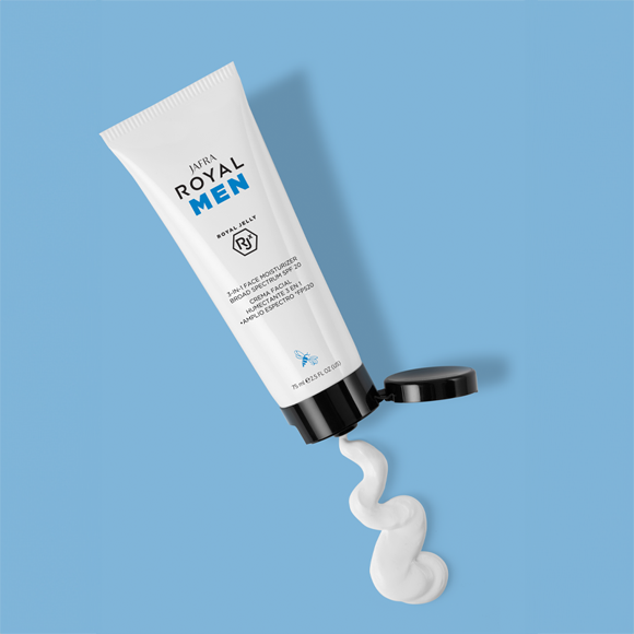 JAFRA ROYAL Men Crema Facial Humectante 3 en 1 *Amplio Espectro *FPS 20 75 ml