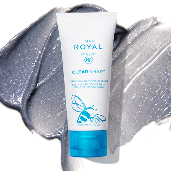 JAFRA ROYAL Clear Smart Exfoliante con Carbón para Imperfecciones 50 ml