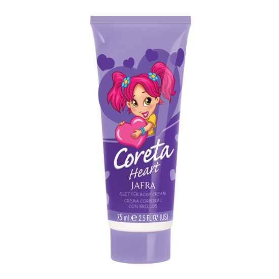 Coreta Heart Crema Corporal con Brillos 75 ml – JAFRA MX
