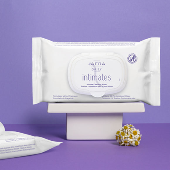JAFRA Intimates Toallitas Limpiadoras para la zona íntima 30 piezas
