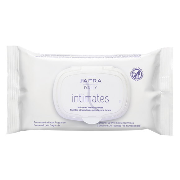 JAFRA Intimates Toallitas Limpiadoras para la zona íntima 30 piezas