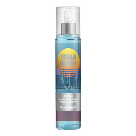 Urban Energy New York Fragancia Corporal 240 ml