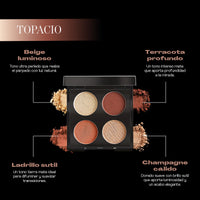 JAFRA Color Passion Cuarteto de Sombras para Ojos Topacio 3.6 g
