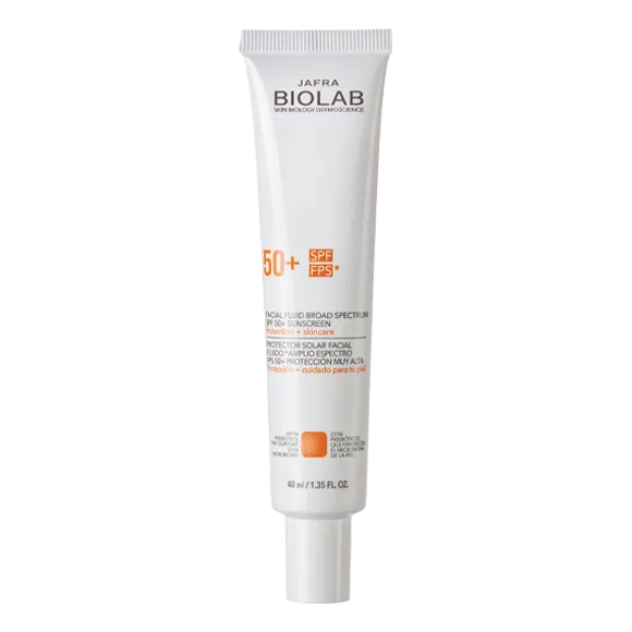 Protector Solar Facial Fluido *Amplio Especto FPS 50+ Protección Muy Alta 40 ml