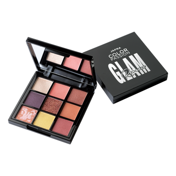 Jafra Color Passion Paleta de Sombras Para Párpados Glam Romance 5,4 g