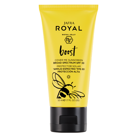 JAFRA ROYAL Boost Protector Solar *Amplio Espectro *FPS 30 Protección Alta 50 ml