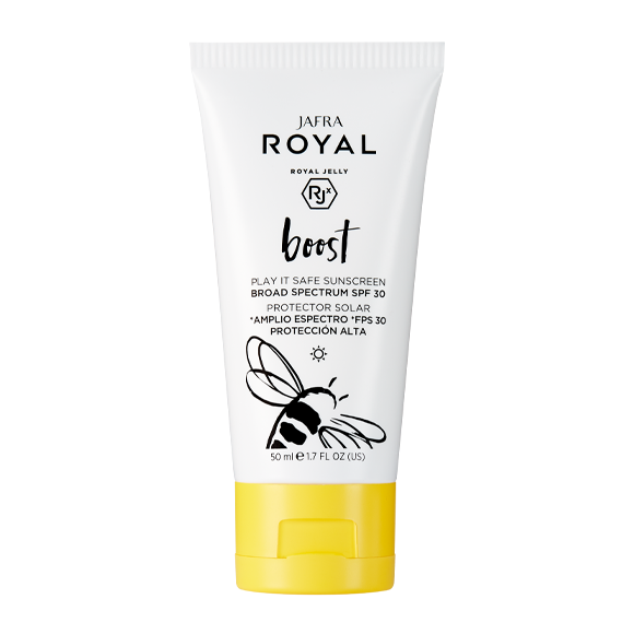 JAFRA ROYAL Boost Protector Solar *Amplio Espectro *FPS 30 Protección Alta 50 ml