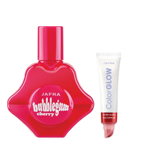 SET JAFRA BUBBLEGUM CHERRY + COLOR GLOW