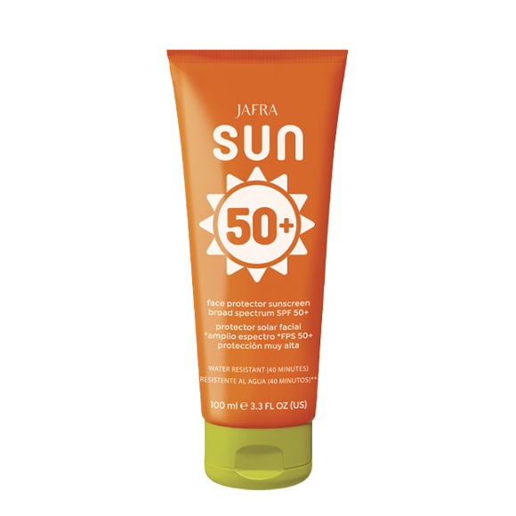 JAFRA SUN Protector Solar Facial *Amplio Espectro *FPS 50+ Protección muy Alta 100 ml